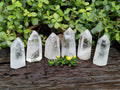 Polished Clear Quartz Crystals x 6 From Madagascar - Toprock Gemstones and Minerals 