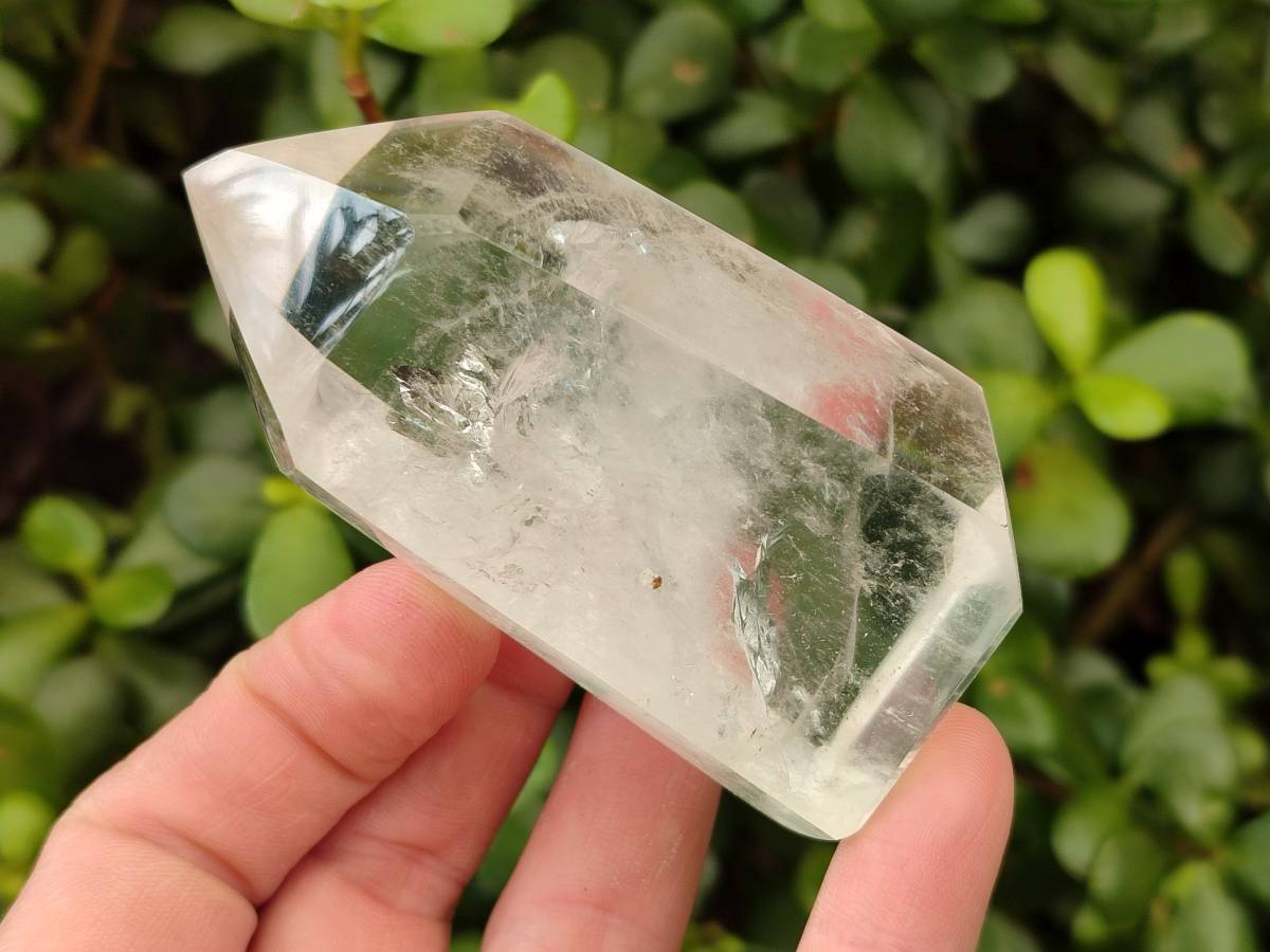 Polished Clear Quartz Crystals x 6 From Madagascar - Toprock Gemstones and Minerals 