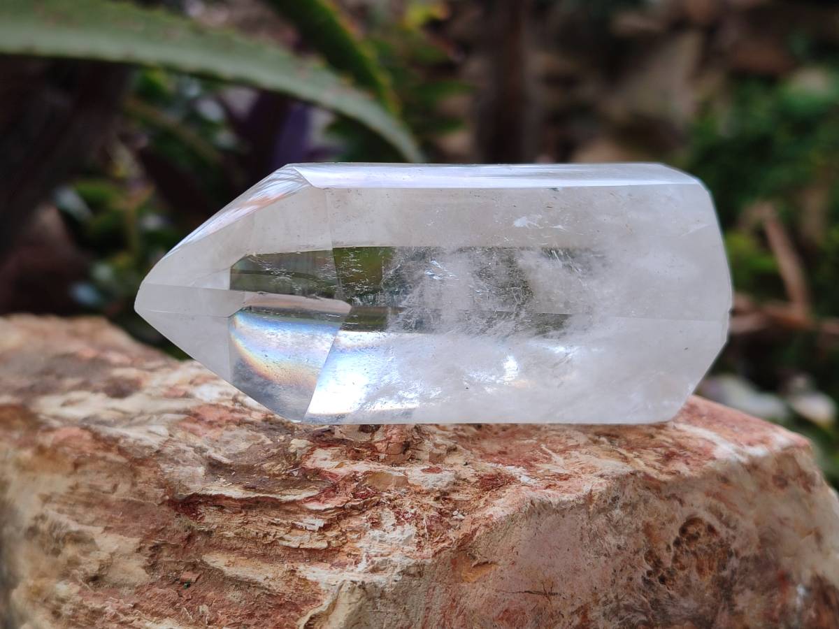 Polished Clear Quartz Crystals x 6 From Madagascar - Toprock Gemstones and Minerals 