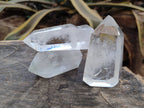 Polished Clear Quartz Crystals x 6 From Madagascar - Toprock Gemstones and Minerals 