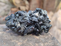 Natural Schorl Black Tourmaline Specimens x 12 From Erongo, Namibia