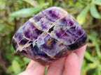 Polished Watermelon Fluorite Free Forms x 6 From Uis, Namibia - Toprock Gemstones and Minerals 
