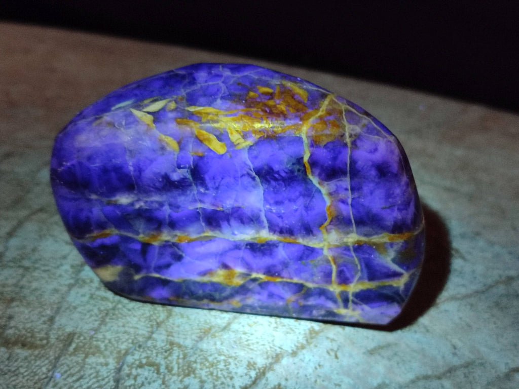 Polished Watermelon Fluorite Free Forms x 6 From Uis, Namibia - Toprock Gemstones and Minerals 