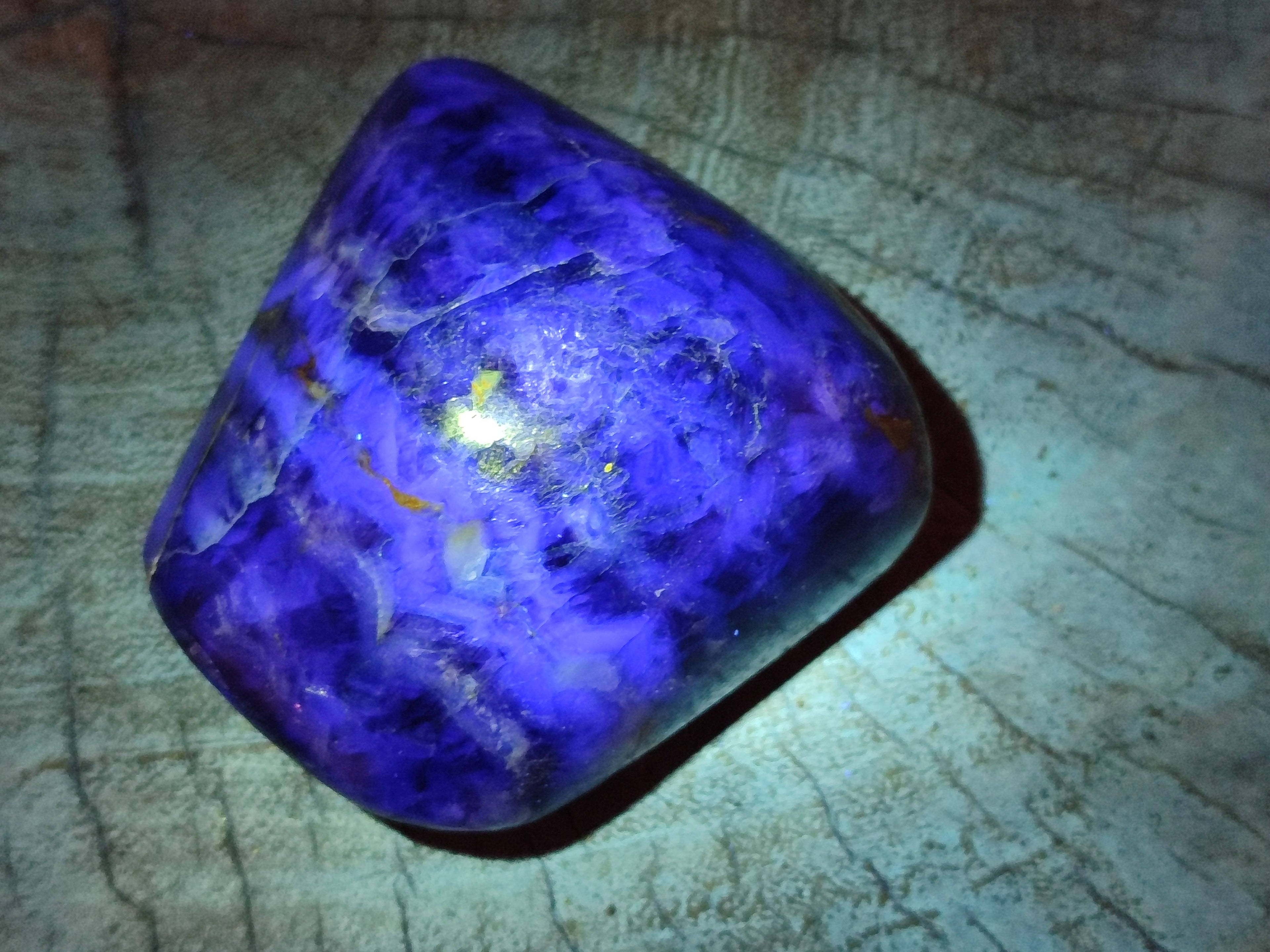 Polished Watermelon Fluorite Free Forms x 6 From Uis, Namibia - Toprock Gemstones and Minerals 