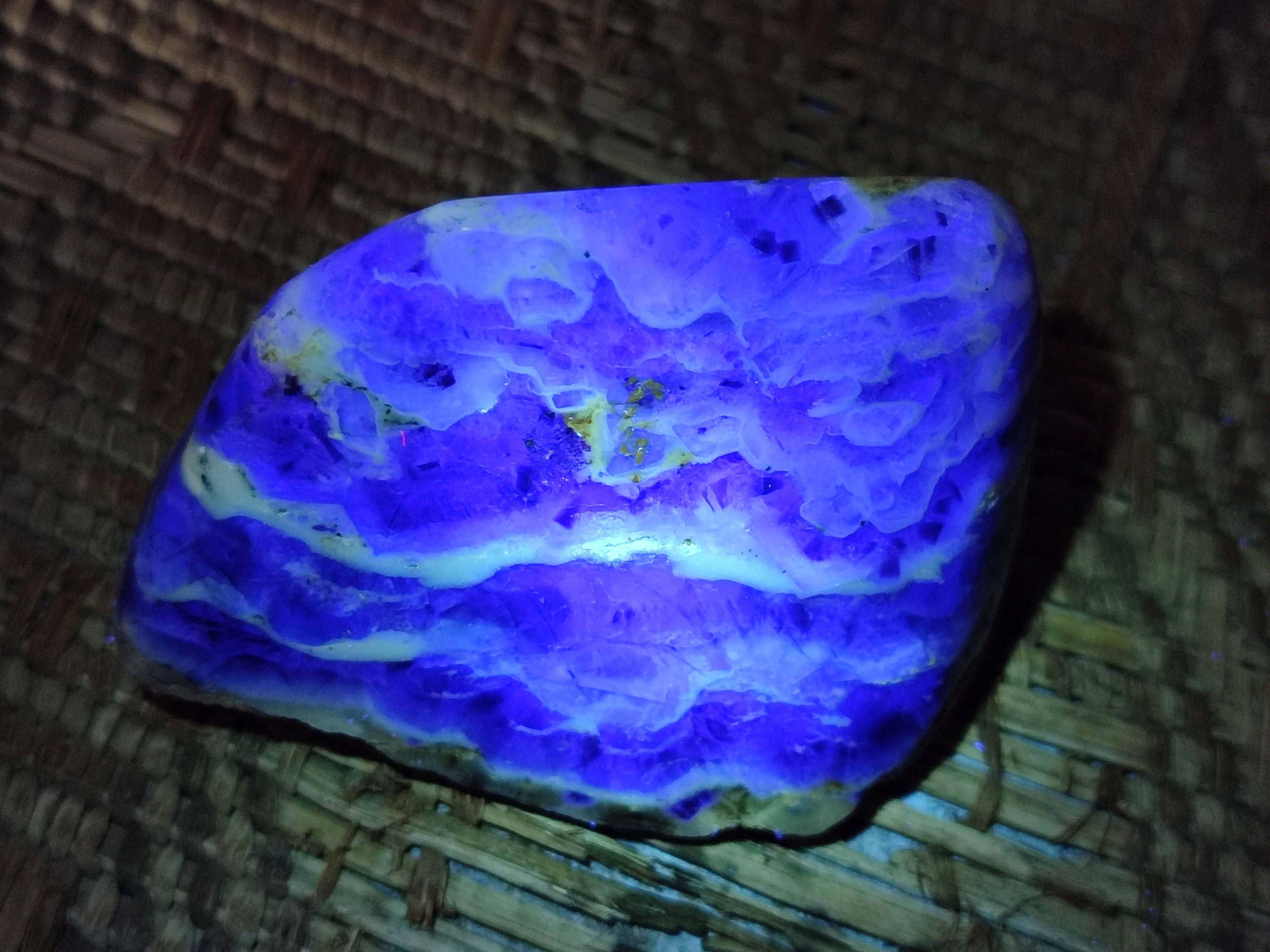 Polished Watermelon Fluorite Free Forms x 6 From Uis, Namibia - Toprock Gemstones and Minerals 