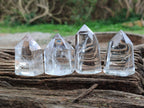 Polished Clear Quartz Crystals x 24 From Madagascar - Toprock Gemstones and Minerals 