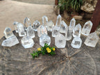 Polished Clear Quartz Crystals x 24 From Madagascar - Toprock Gemstones and Minerals 