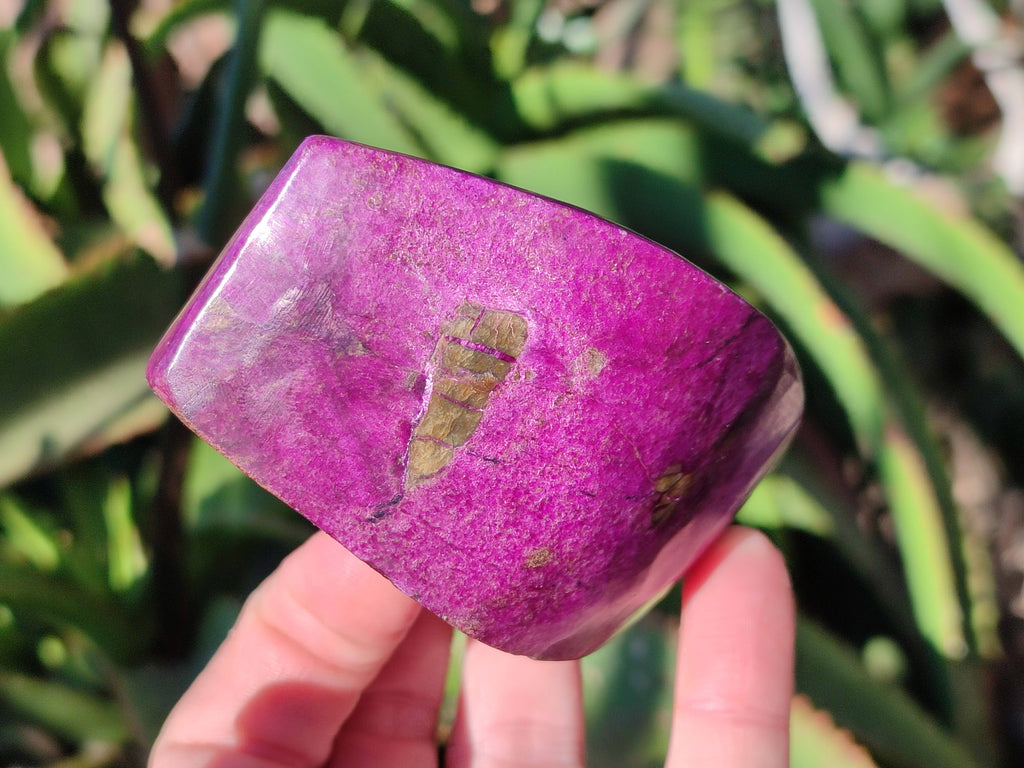 Polished Stichtite Free Forms x 6 From Barberton, South Africa - Toprock Gemstones and Minerals 