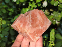 Natural Sunset Orange Calcite Specimens x 6 From Spitzkop, Namibia