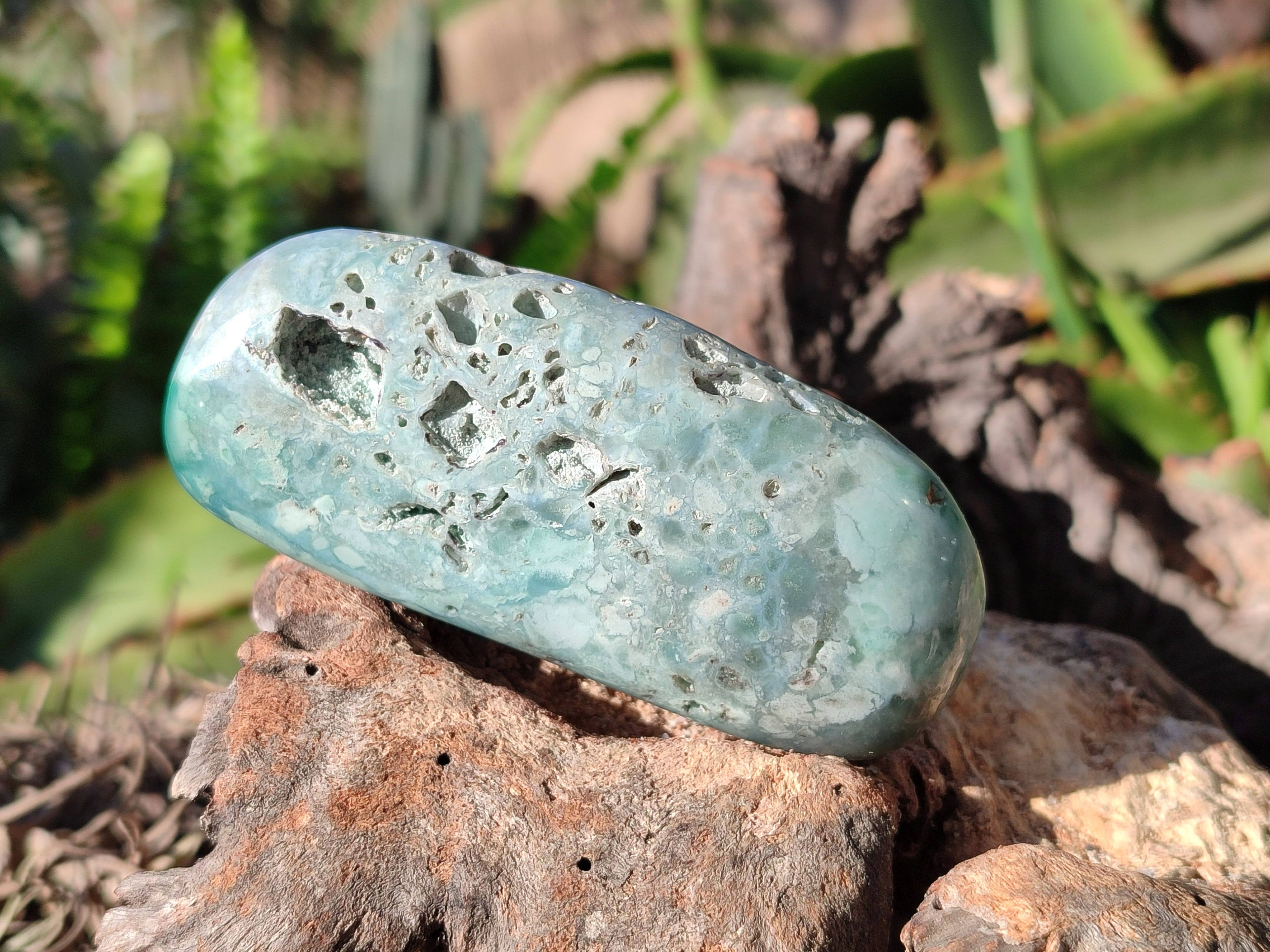 Polished Emerald Mtorolite Palm Stones x 12 From Mutorashanga, Zimbabwe - Toprock Gemstones and Minerals 
