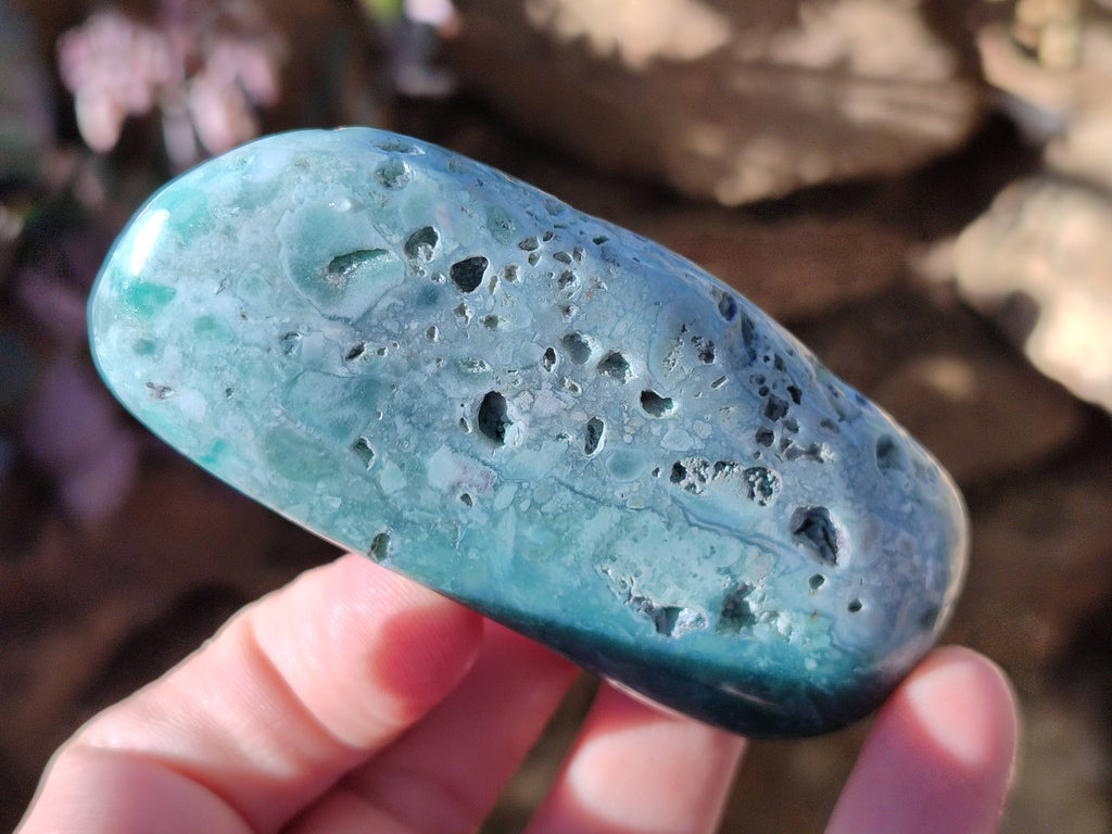 Polished Emerald Mtorolite Palm Stones x 12 From Mutorashanga, Zimbabwe - Toprock Gemstones and Minerals 