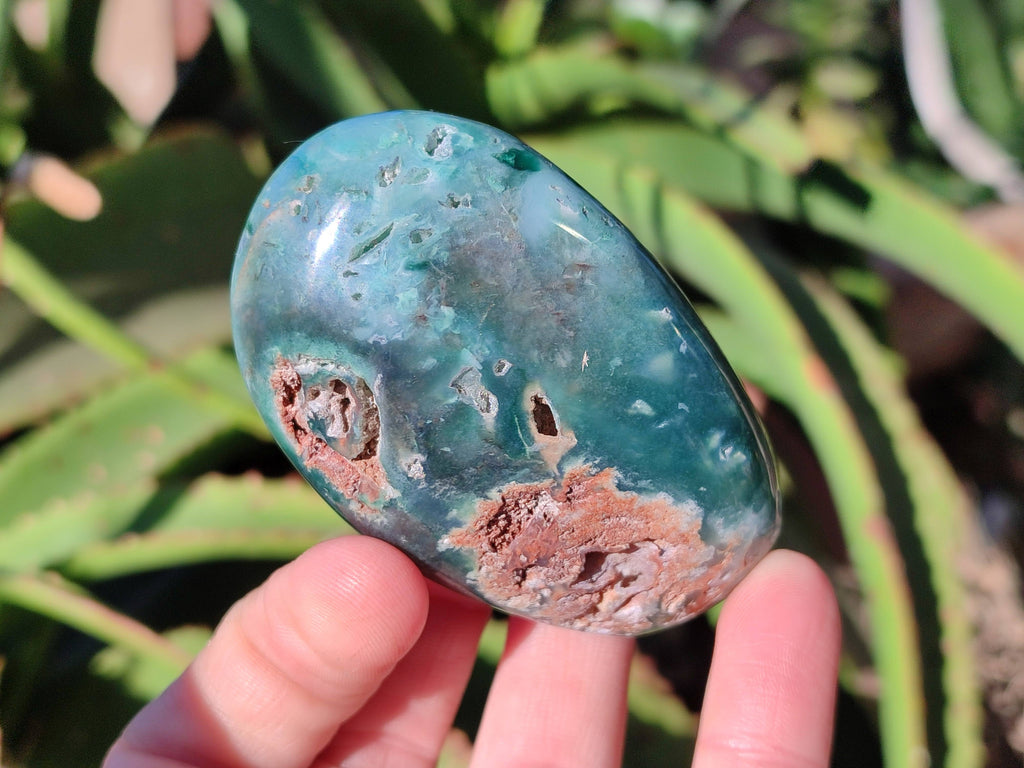 Polished Emerald Mtorolite Palm Stones x 12 From Mutorashanga, Zimbabwe - Toprock Gemstones and Minerals 