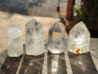 Polished Clear Quartz Crystals x 24 From Madagascar - Toprock Gemstones and Minerals 