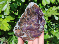 Natural Metallic Purpurite Cobbed Specimens x 3 From Erongo, Namibia