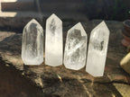 Polished Clear Quartz Crystals x 6 From Madagascar - Toprock Gemstones and Minerals 