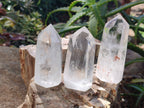 Polished Clear Quartz Crystals x 6 From Madagascar - Toprock Gemstones and Minerals 