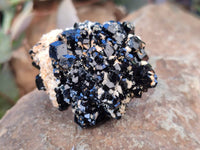 Natural Schorl Black Tourmaline Specimens x 12 From Namibia