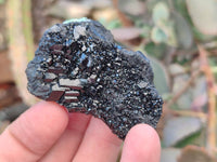 Natural Schorl Black Tourmaline Specimens x 12 From Namibia