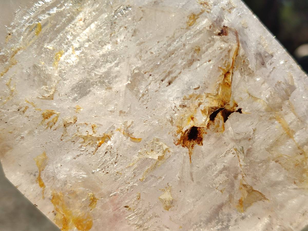 Polished Window Quartz Crystals x 2 From Akansobe, Madagascar - Toprock Gemstones and Minerals 