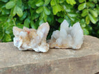 Natural Limonite Coated Fairy Spirit Quartz Clusters x 12 From Boekenhouthoek, South Africa - Toprock Gemstones and Minerals 
