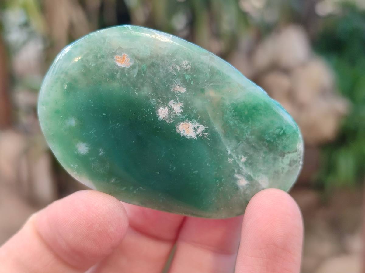 Polished Emerald Mtorolite Free Forms x 12 From Mutorashanga, Zimbabwe - Toprock Gemstones and Minerals 
