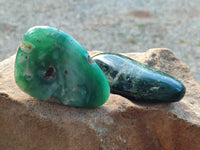 Polished Emerald Mtorolite Free Forms x 12 From Mutorashanga, Zimbabwe - Toprock Gemstones and Minerals 