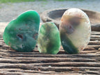 Polished Emerald Mtorolite Free Forms x 12 From Mutorashanga, Zimbabwe - Toprock Gemstones and Minerals 