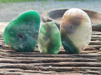 Polished Emerald Mtorolite Free Forms x 12 From Mutorashanga, Zimbabwe - Toprock Gemstones and Minerals 
