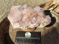 Natural Amethyst Spirit Quartz Clusters x 2 From Boekenhouthoek, South Africa