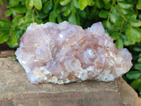 Natural Amethyst Spirit Quartz Clusters x 2 From Boekenhouthoek, South Africa