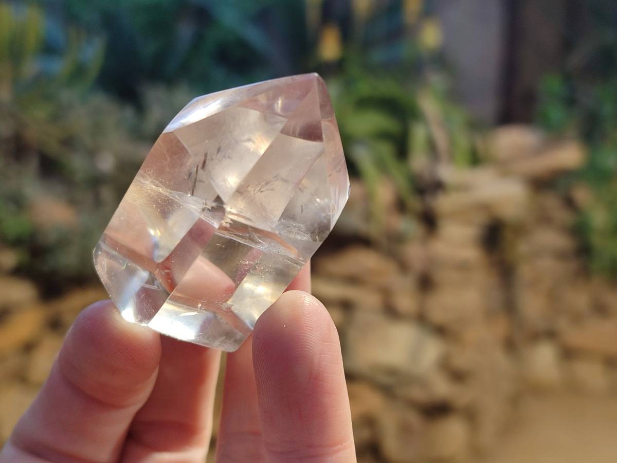 Polished Clear Quartz Crystals x 12 From Madagascar - Toprock Gemstones and Minerals 