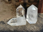 Polished Clear Quartz Crystals x 12 From Madagascar - Toprock Gemstones and Minerals 