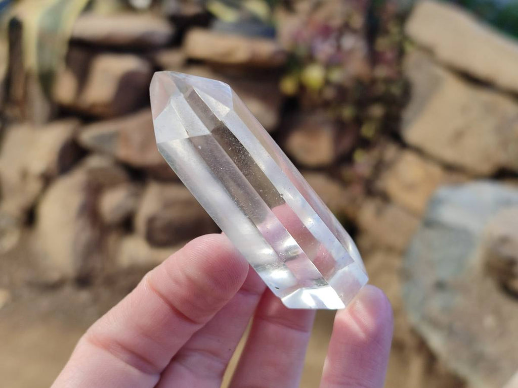 Polished Clear Quartz Crystals x 12 From Madagascar - Toprock Gemstones and Minerals 
