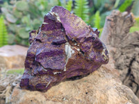 Natural Metallic Purpurite Cobbed Specimens x 3 From Erongo, Namibia