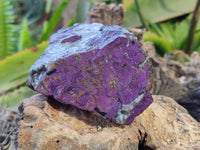 Natural Metallic Purpurite Cobbed Specimens x 3 From Erongo, Namibia