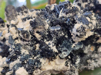 Natural Schorl Black Tourmaline With Fluorite Specimen x 1 From Namibia