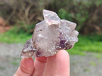 Natural Smokey Amethyst Window Quartz Specimens x 4 From Brandberg, Namibia - Toprock Gemstones and Minerals 