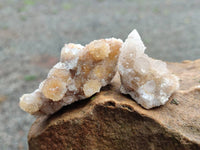 Natural Golden Limonite Coated Spirit Quartz Crystals x 35 From Boekenhouthoek, South Africa