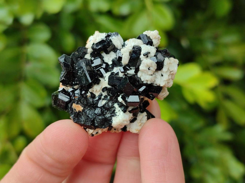 Natural Schorl Black Tourmaline Specimens x 35 From Namibia - Toprock Gemstones and Minerals 