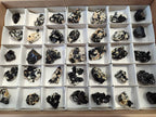 Natural Schorl Black Tourmaline Specimens x 35 From Namibia - Toprock Gemstones and Minerals 