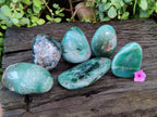 Polished Emerald Mtorolite Free Forms x 6 From Mutorashanga, Zimbabwe - Toprock Gemstones and Minerals 