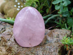 Polished Rose Quartz Standing Free Forms x 4 Madagascar - Toprock Gemstones and Minerals 
