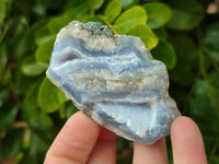 Natural Blue Lace Agate Geode Specimens x 20 From Nsanje, Malawi