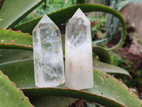 Polished Clear Quartz Crystals x 6 From Madagascar - Toprock Gemstones and Minerals 