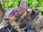 Natural Metallic Purpurite Cobbed Specimens x 2 From Erongo, Namibia - Toprock Gemstones and Minerals 