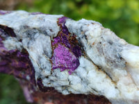 Natural Metallic Purpurite Cobbed Specimens x 2 From Erongo, Namibia