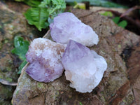 Natural Amethyst Spirit Quartz Specimens x 35 From Boekenhouthoek, South Africa