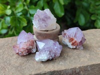 Natural Amethyst Spirit Quartz Specimens x 35 From Boekenhouthoek, South Africa