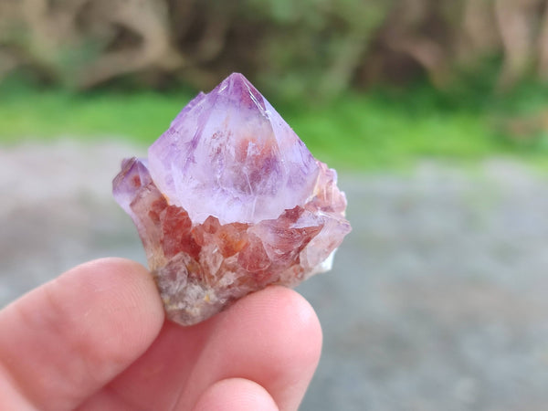 Natural Amethyst Spirit Quartz Specimens x 35 From Boekenhouthoek, South Africa