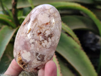 Polished Fossil Flower Agate Standing Free Forms x 4 From Antsahalova, Madagascar - Toprock Gemstones and Minerals 